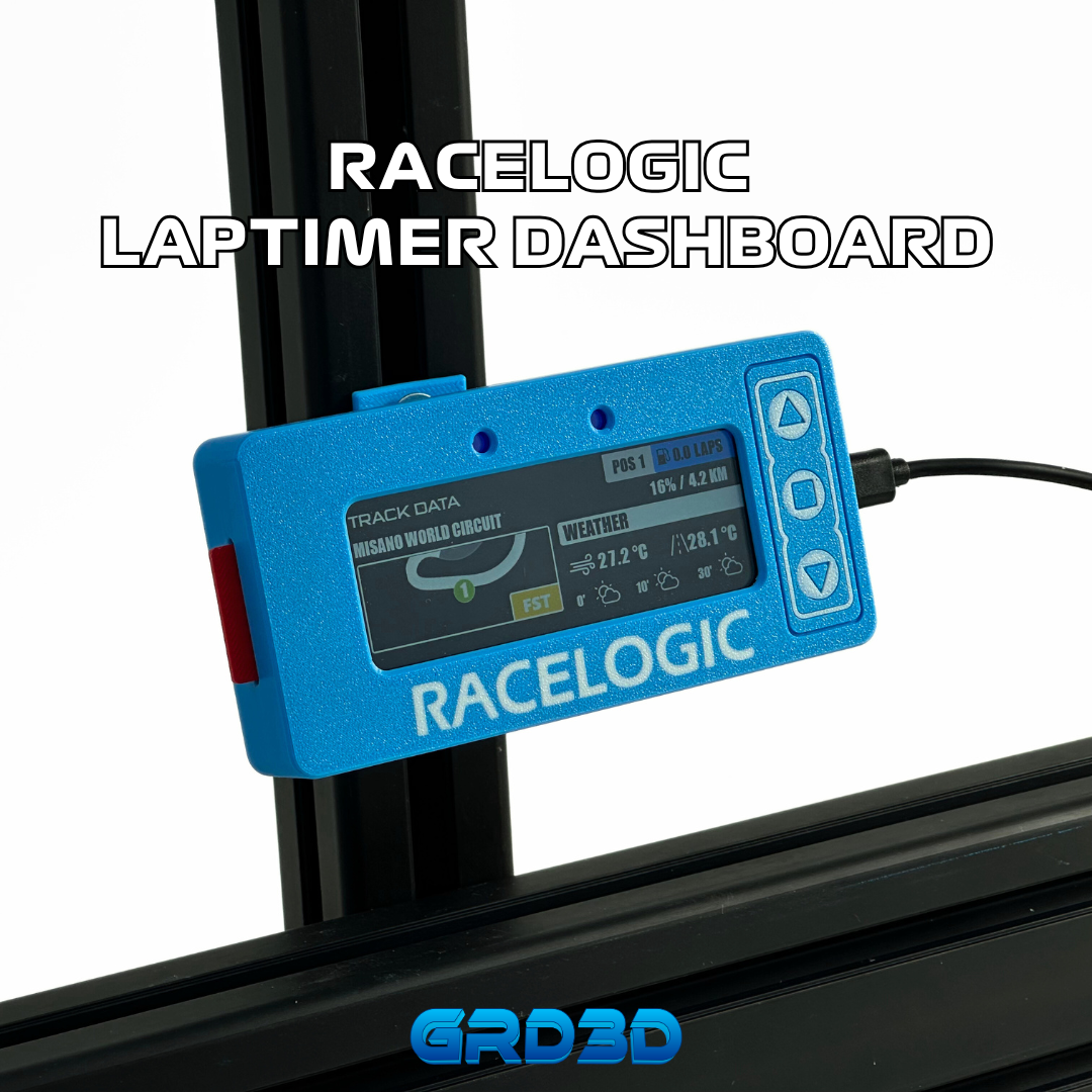 GRD3D Racelogic Lap Timer – 4” Touch Screen Display