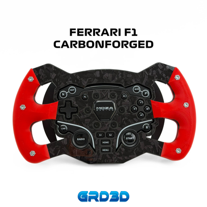 F1 Open Wheel Mod for Moza ES Ferrari Edition