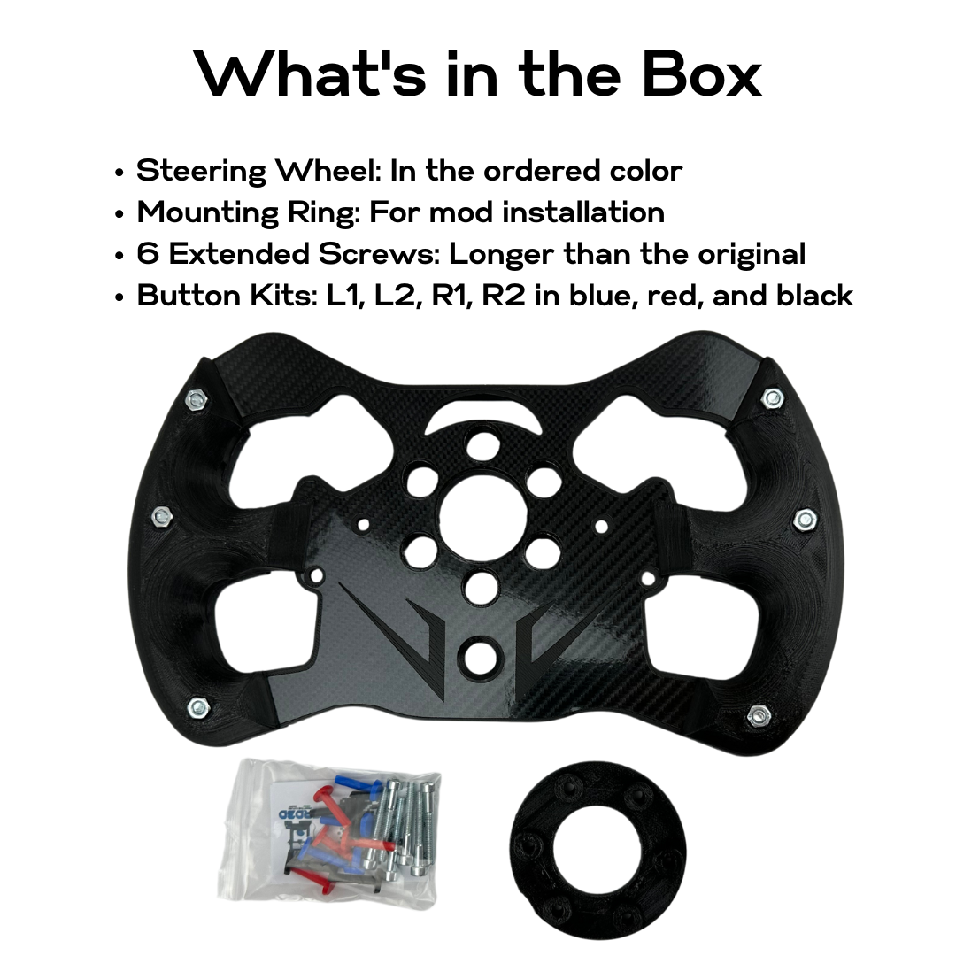 F1 Open Wheel Mod for Logitech G920 Blue