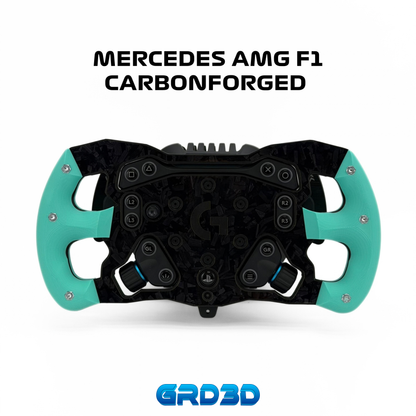 F1 Open Wheel Mod for Logitech RS50 Mercedes AMG Edition