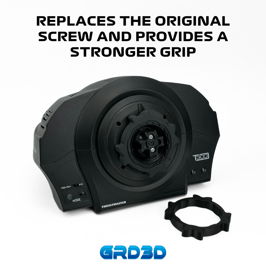 Adaptateur à dégagement rapide Thrustmaster T300/T500/TX/TS-PC/t-gt/ts-xw/t-gt2. Roue à dégagement rapide sans vis.