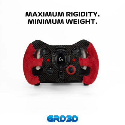 Carbon Fiber Open Wheel Mod for Logitech G29 & G923 Ferrari Edition
