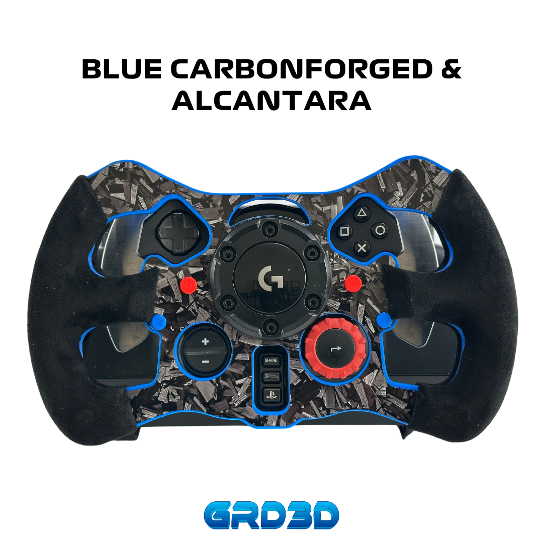 F1 Open Wheel Mod for Logitech G29 & G923 (PlayStation) Blue Version