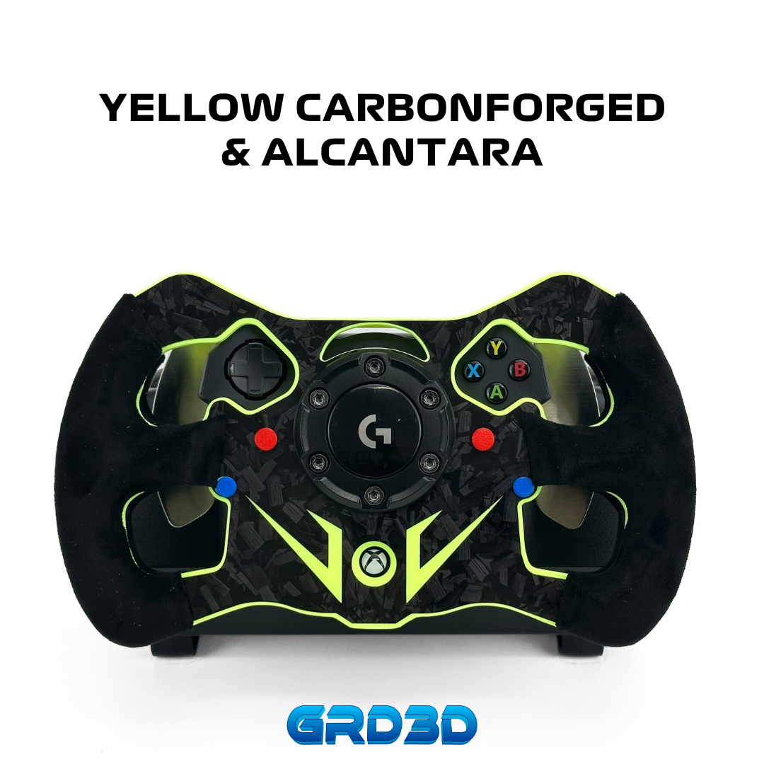 F1 Open Wheel Mod for Logitech G920 Yellow