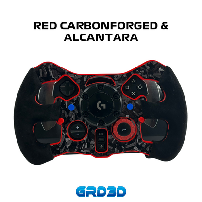 F1 Open Wheel Mod for Logitech G29 & G923 (PlayStation) Red Version