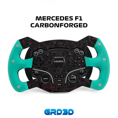 F1 Open Wheel Mod for Moza ES Mercedes AMG Edition