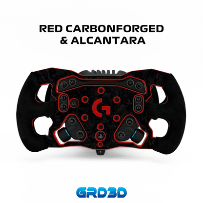 F1 Open Wheel Mod for Logitech RS50 Red Edition