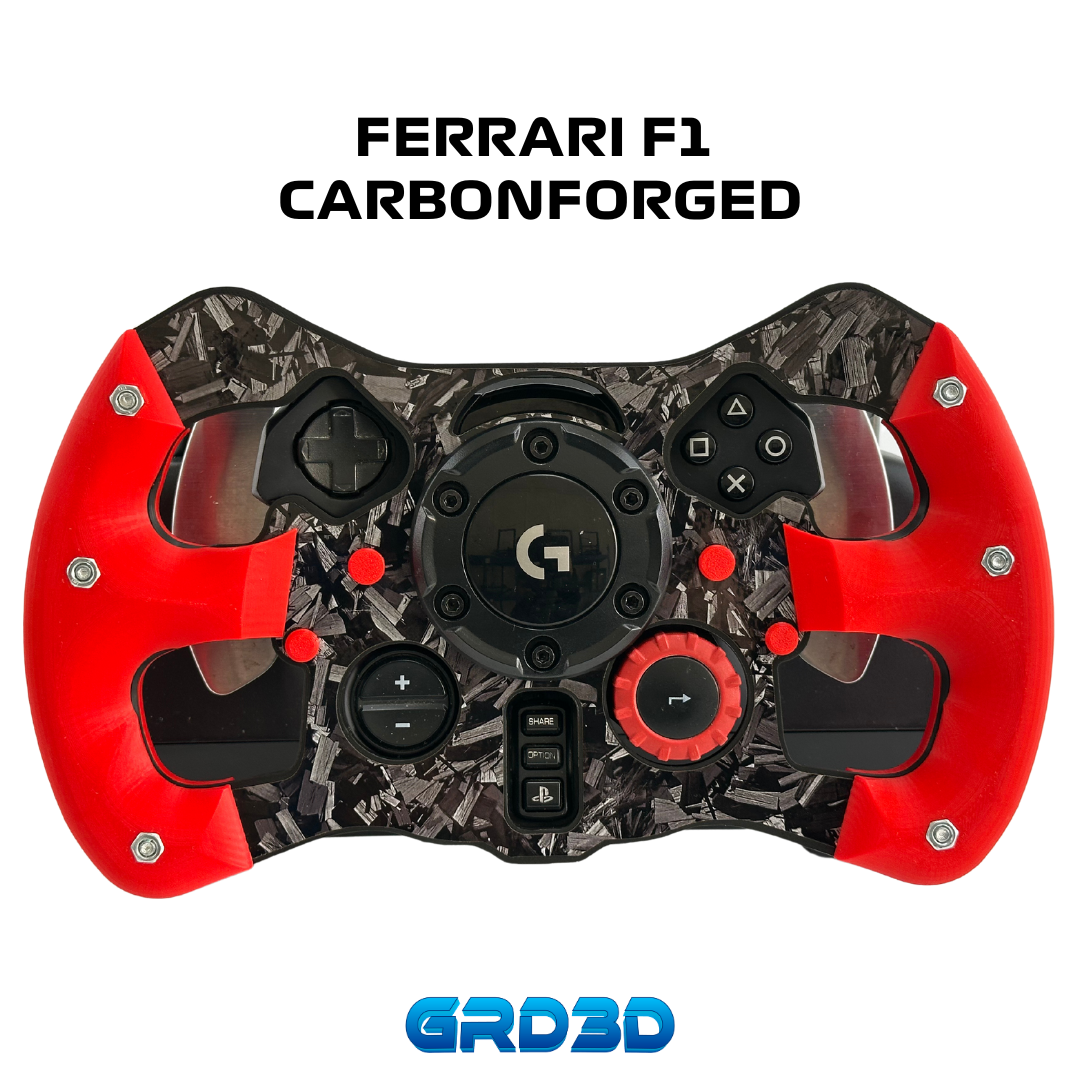 F1 Open Wheel Mod for Logitech G29 & G923 (PlayStation) Ferrari