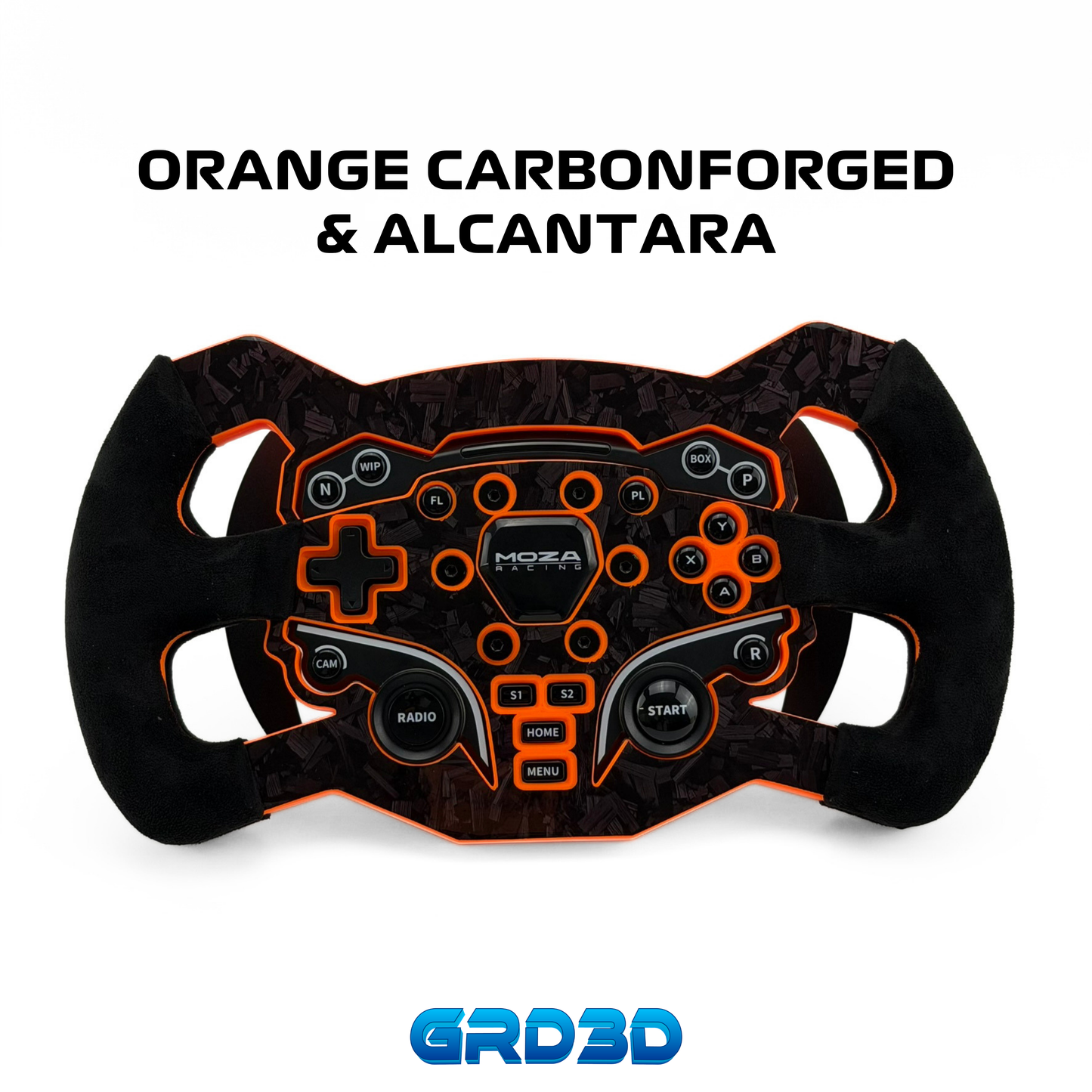 F1 Open Wheel Mod for Moza ES Orange Edition