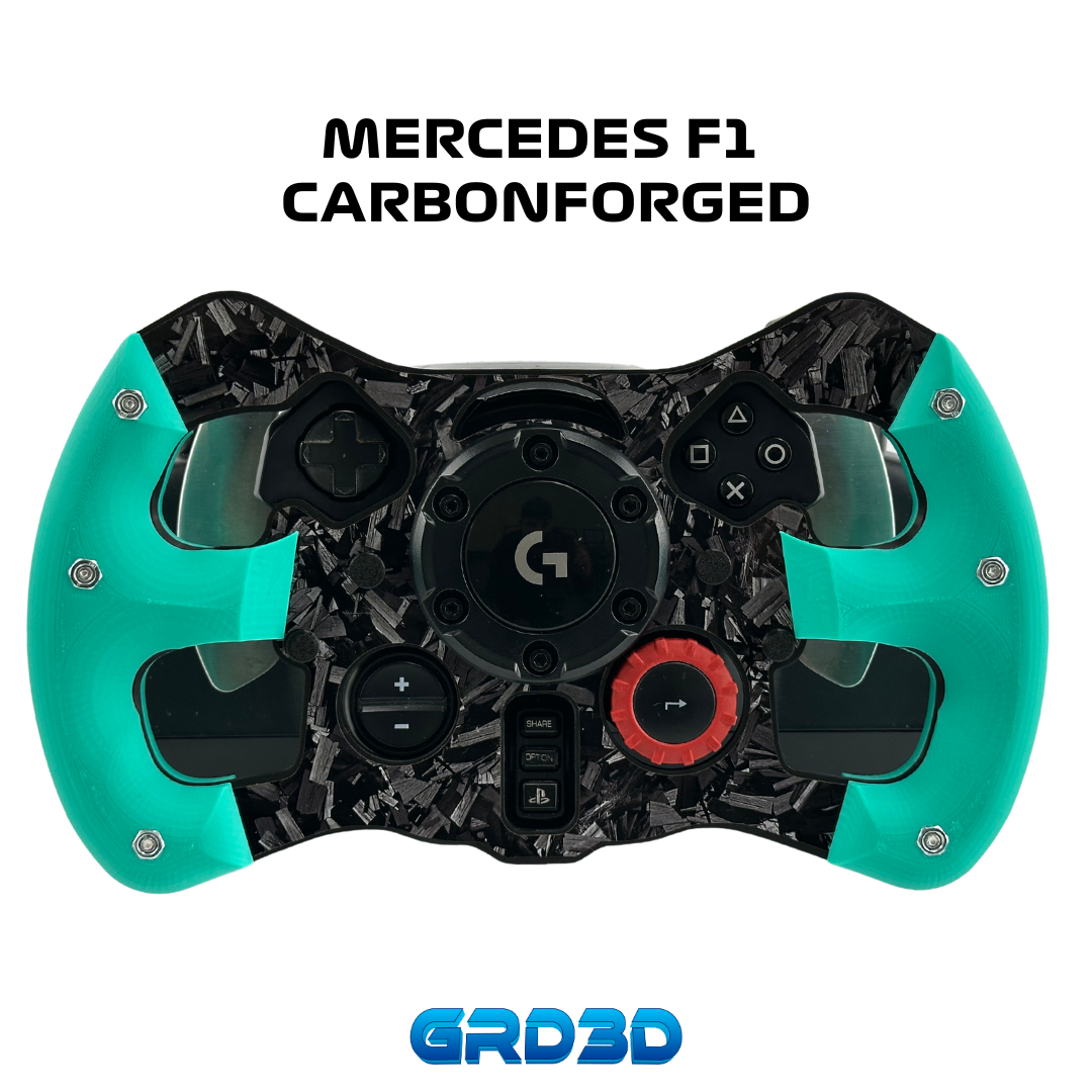 F1 Open Wheel Mod for Logitech G29 & G923 (PlayStation) Mercedes