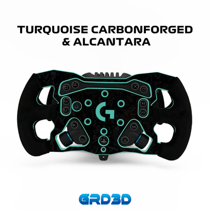 F1 Open Wheel Mod for Logitech RS50 Turquoise Edition
