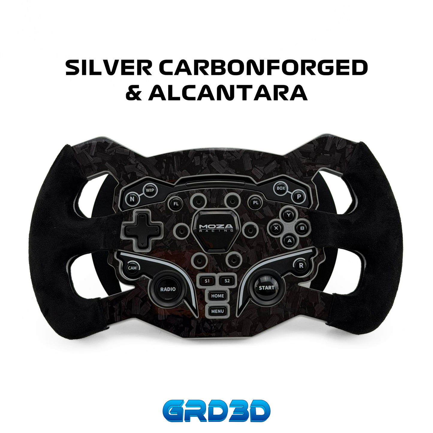 F1 Open Wheel Mod for Moza ES Silver Edition