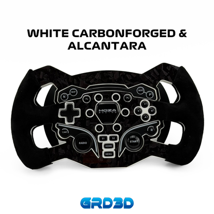 F1 Open Wheel Mod for Moza ES White Edition