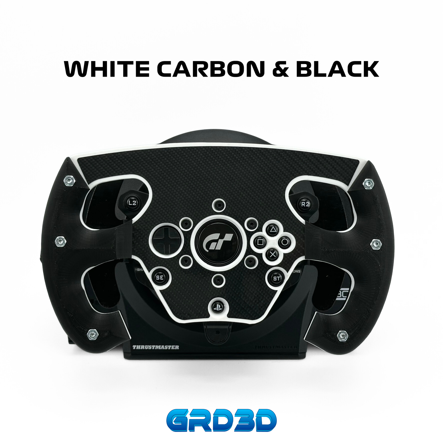 White Version F1 Open Wheel Mod for Thrustmaster T300