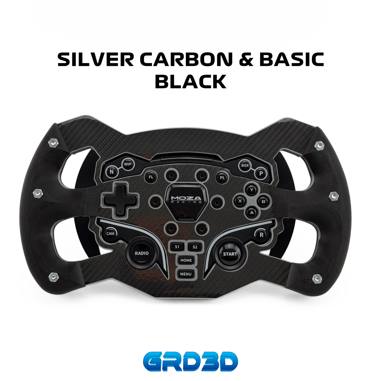F1 Open Wheel Mod for Moza ES Silver Edition