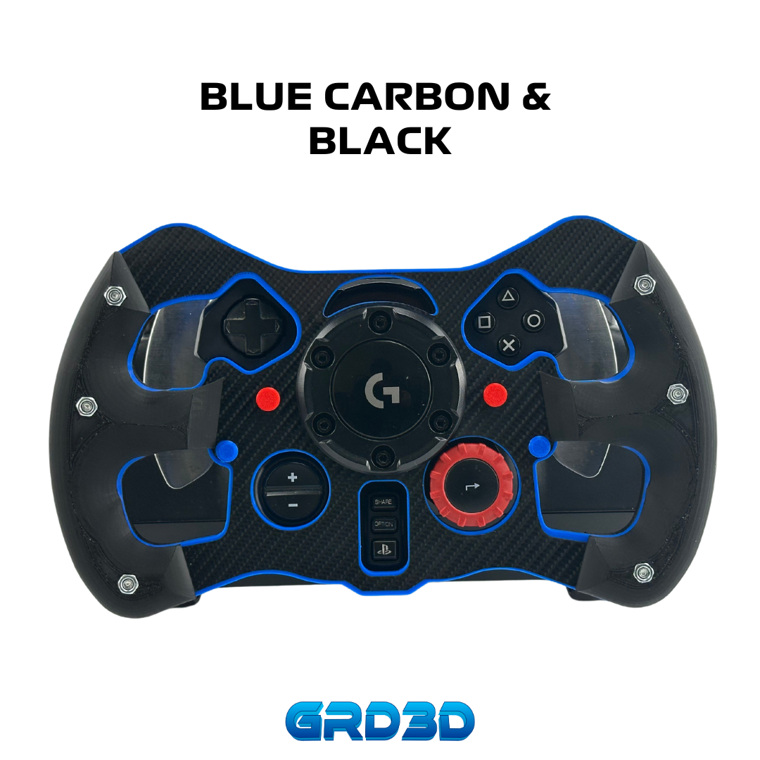 F1 Open Wheel Mod for Logitech G29 & G923 (PlayStation) Blue Version