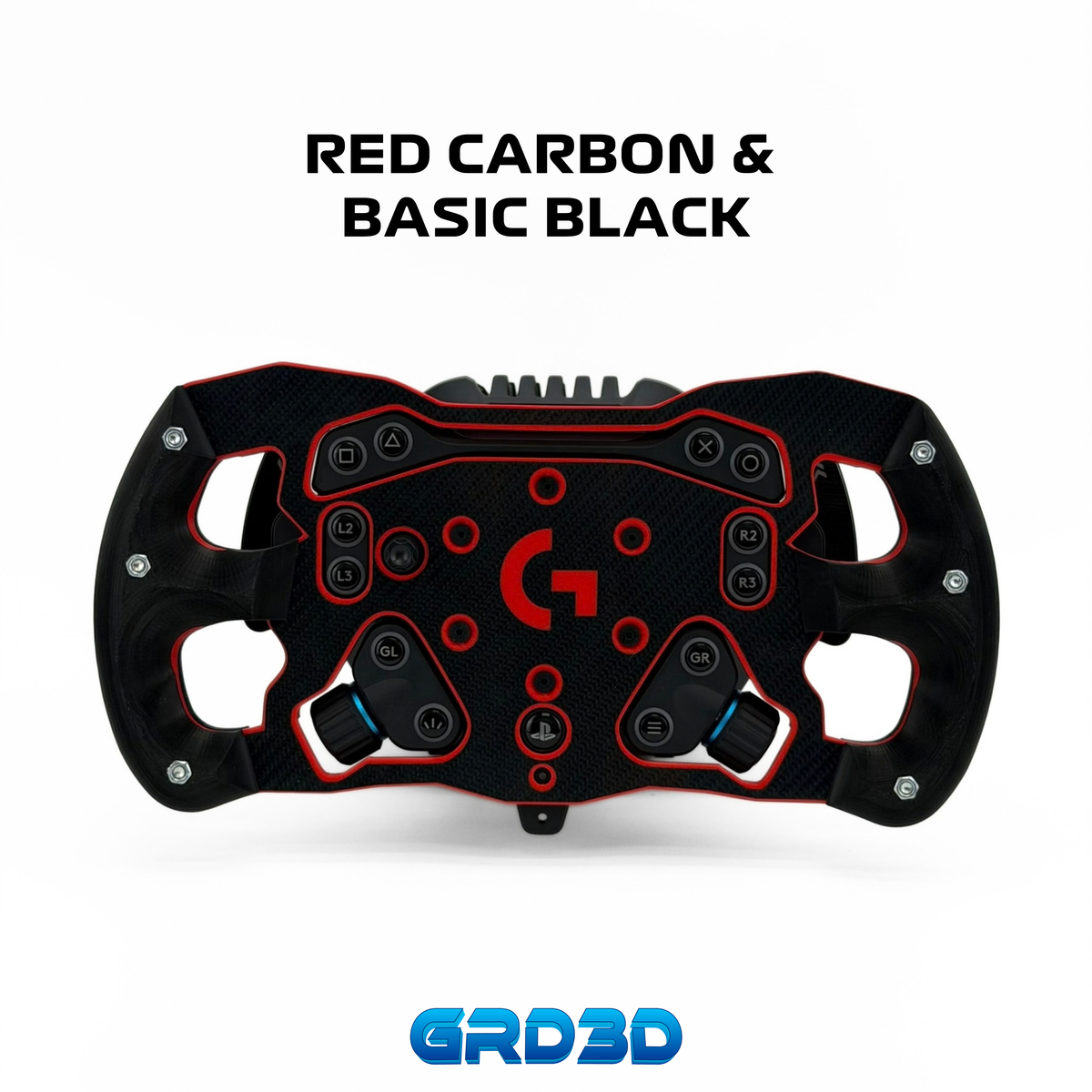 F1 Open Wheel Mod for Logitech RS50 Red Edition