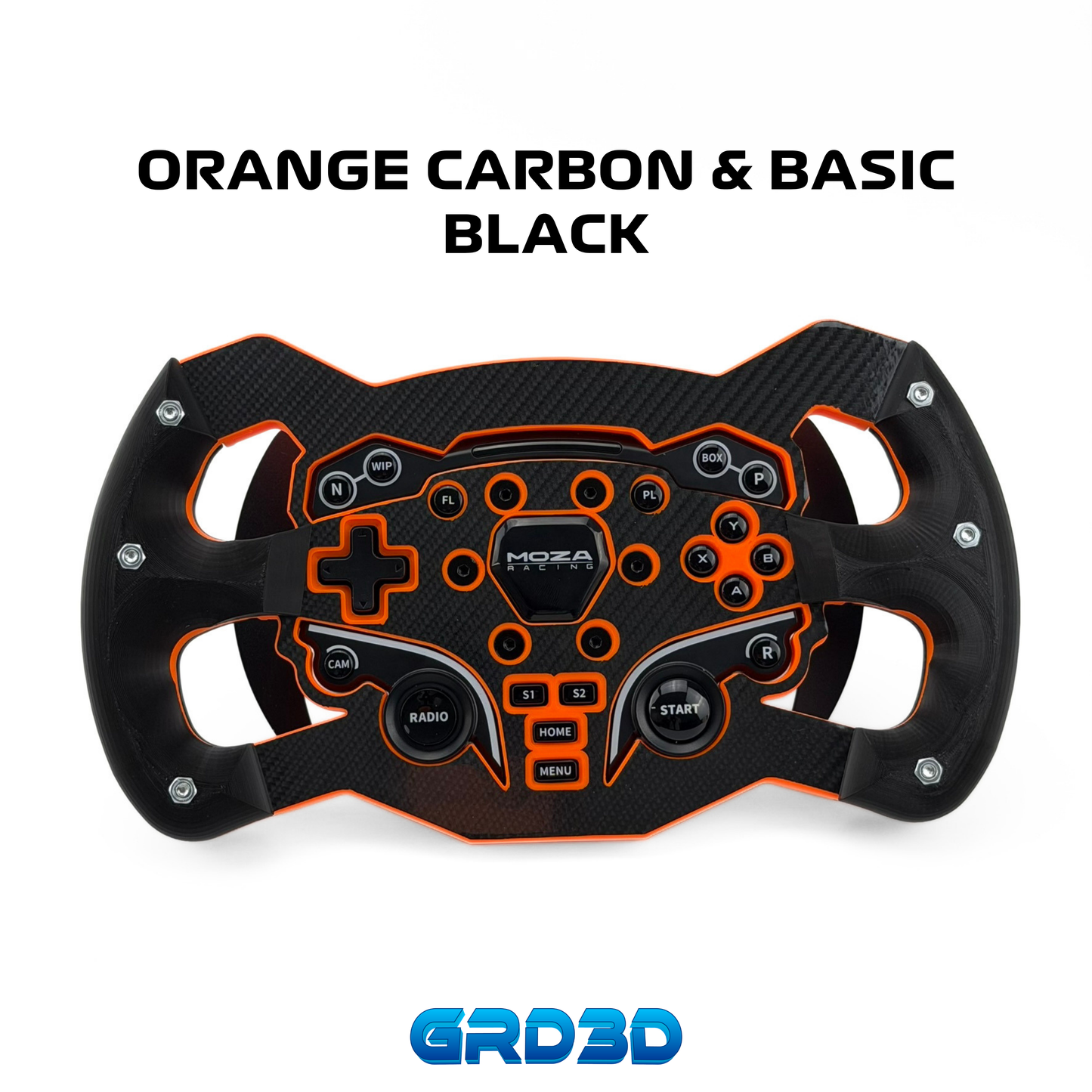 F1 Open Wheel Mod for Moza ES Orange Edition