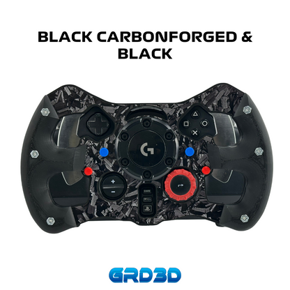 F1 Open Wheel Mod for Logitech G29 & G923 (PlayStation) Black Version