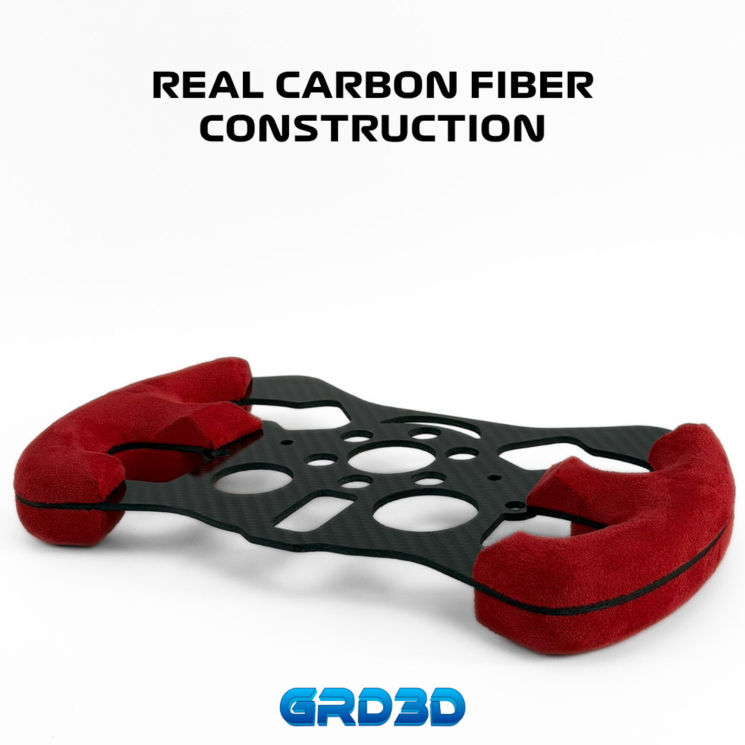 Carbon Fiber Open Wheel Mod for Logitech G29 & G923 Ferrari Edition