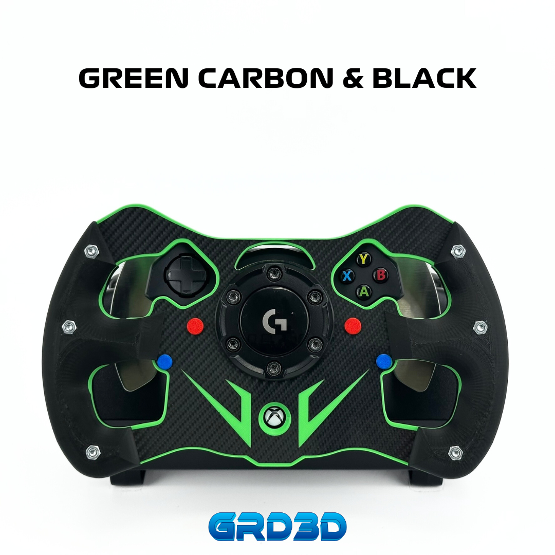 F1 Open Wheel Mod for Logitech G920 Green