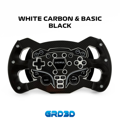 F1 Open Wheel Mod for Moza ES White Edition