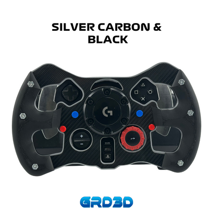 F1 Open Wheel Mod for Logitech G29 & G923 (PlayStation) Silver Version