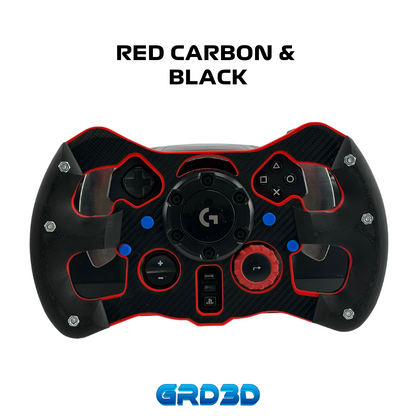 F1 Open Wheel Mod for Logitech G29 & G923 (PlayStation) Red Version