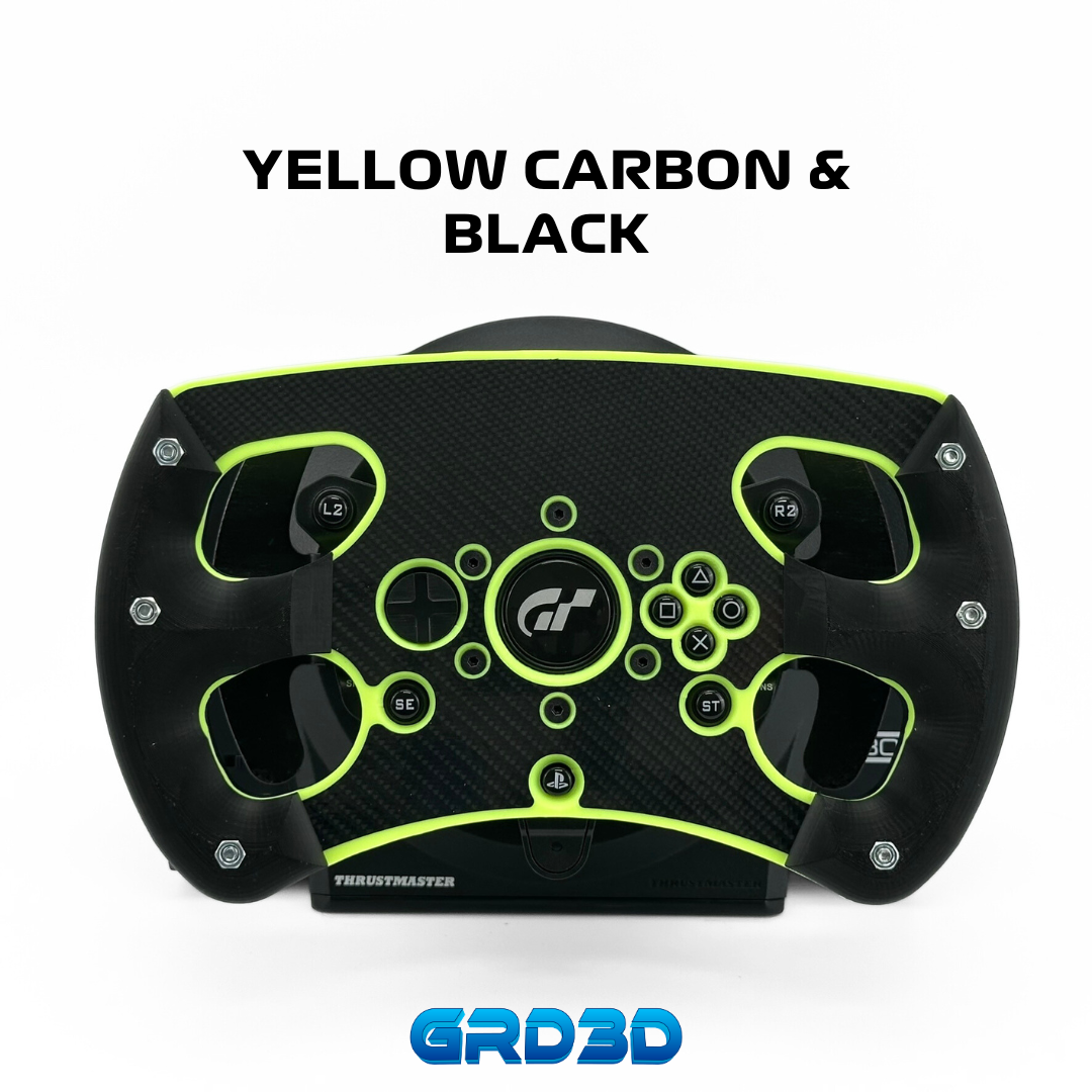 Yellow GT Open Wheel Mod for Thrustmaster T300