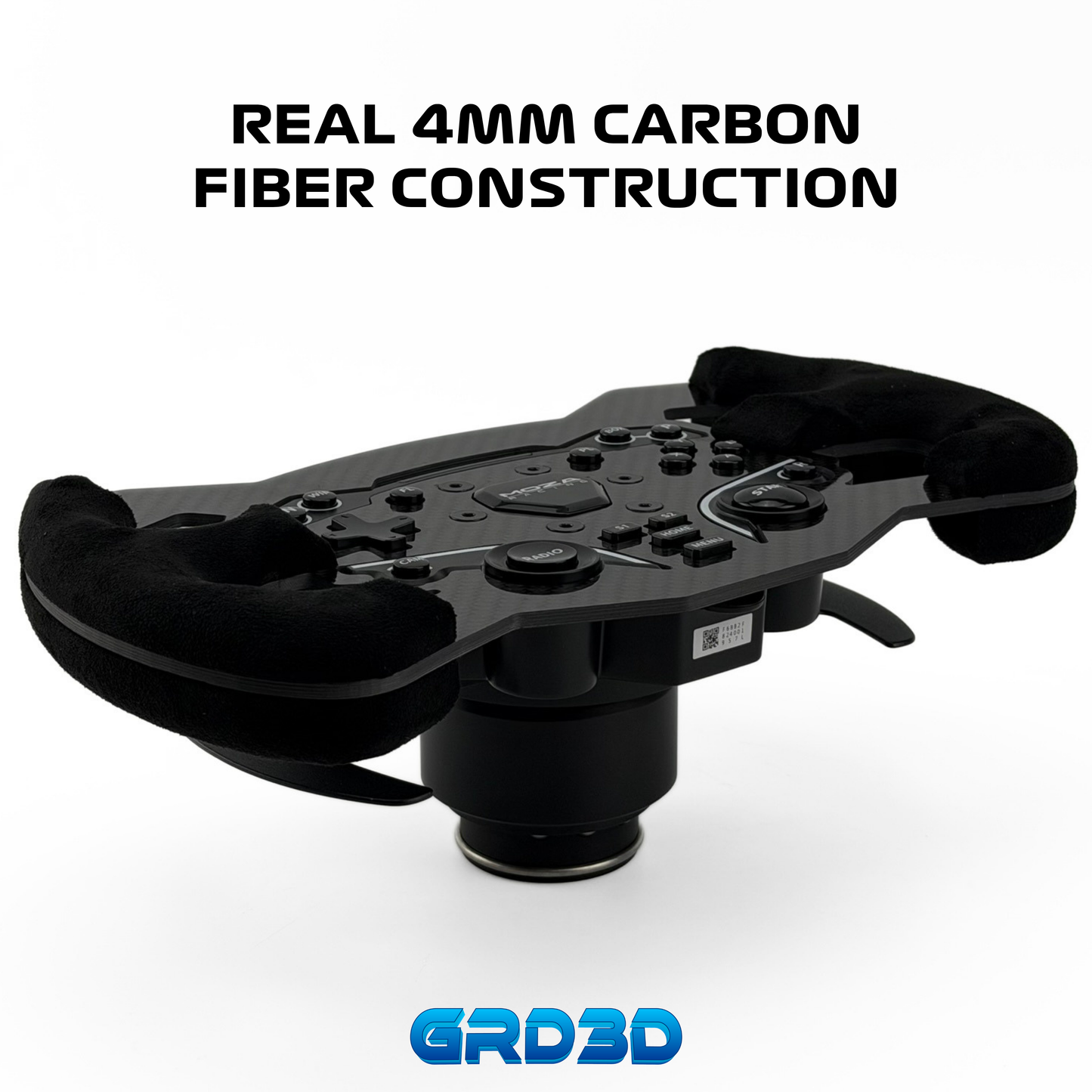 Carbon Fiber F1 Open Wheel Mod for Moza ES