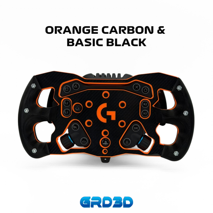 F1 Open Wheel Mod for Logitech RS50 Orange Edition