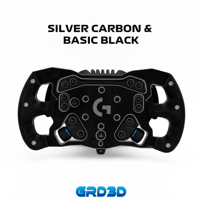 F1 Open Wheel Mod for Logitech RS50 Silver Edition