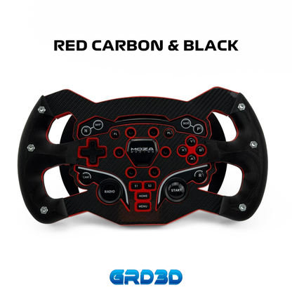 F1 Open Wheel Mod for Moza ES Red Edition