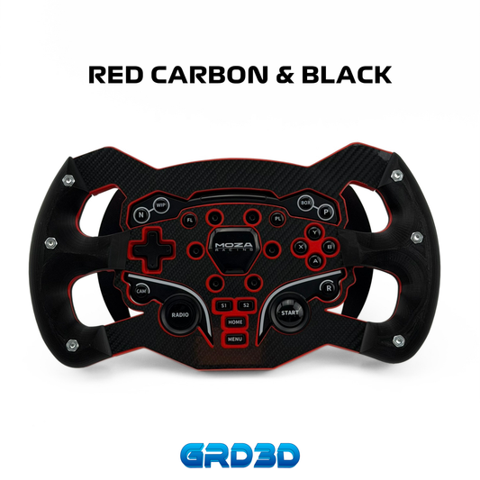 F1 Open Wheel Mod for Moza ES Red Edition