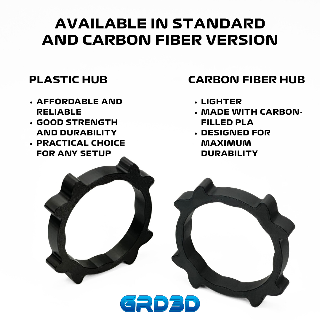 Adaptateur Volant Thrustmaster T300 T500 PCD 73 Mm - Noir Alu, Compatible Sparco & Plus