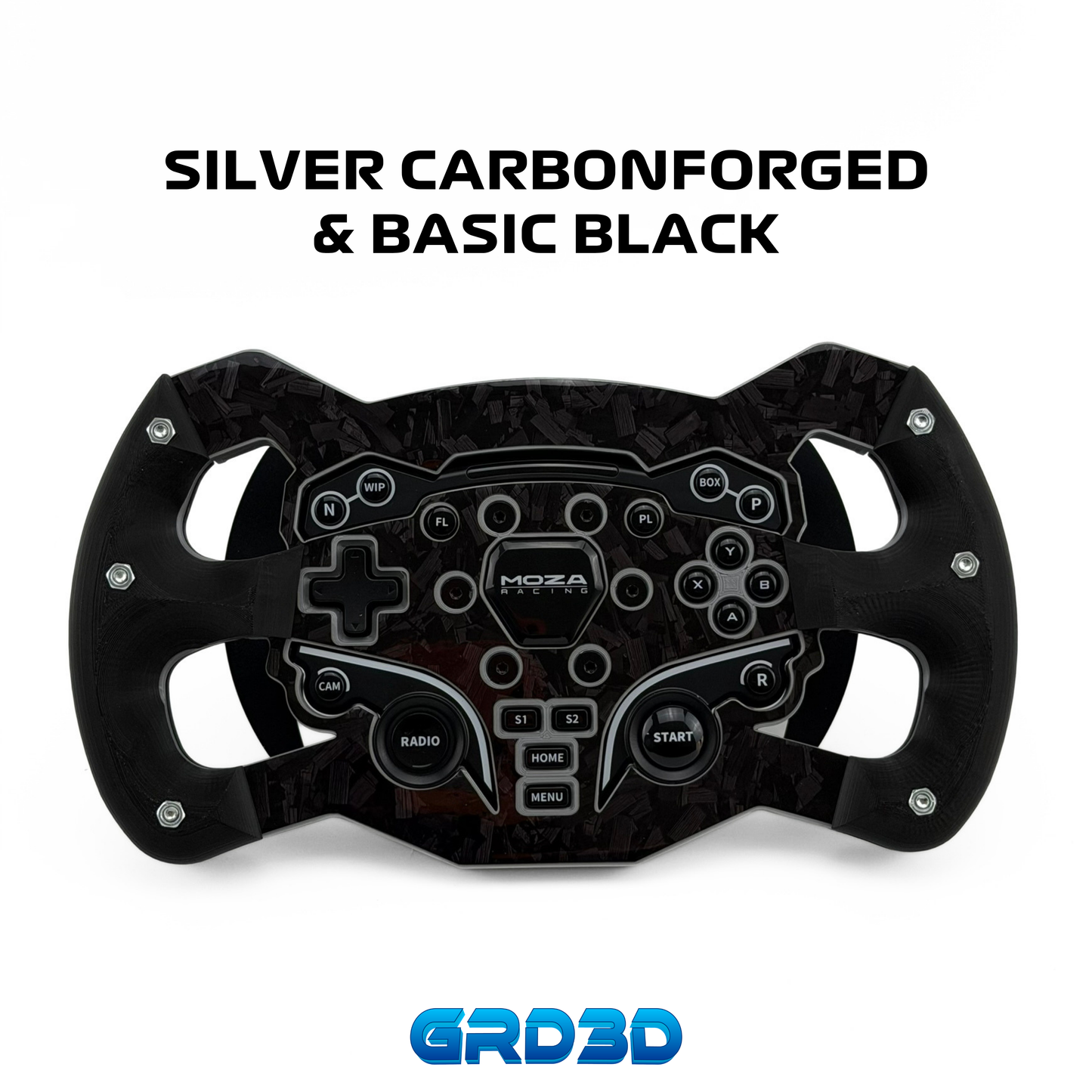 F1 Open Wheel Mod for Moza ES Silver Edition