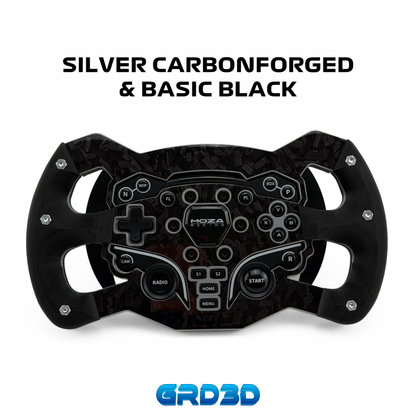 F1 Open Wheel Mod for Moza ES Silver Edition