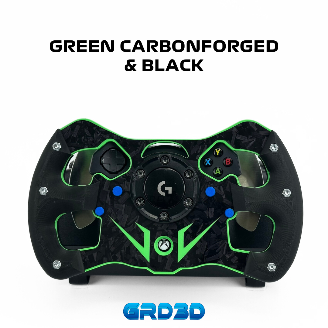 F1 Open Wheel Mod for Logitech G920 Green