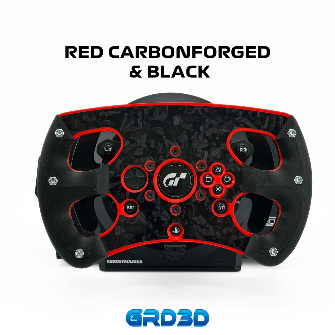 Red Version GT Open Wheel Mod for Thrustmaster T300