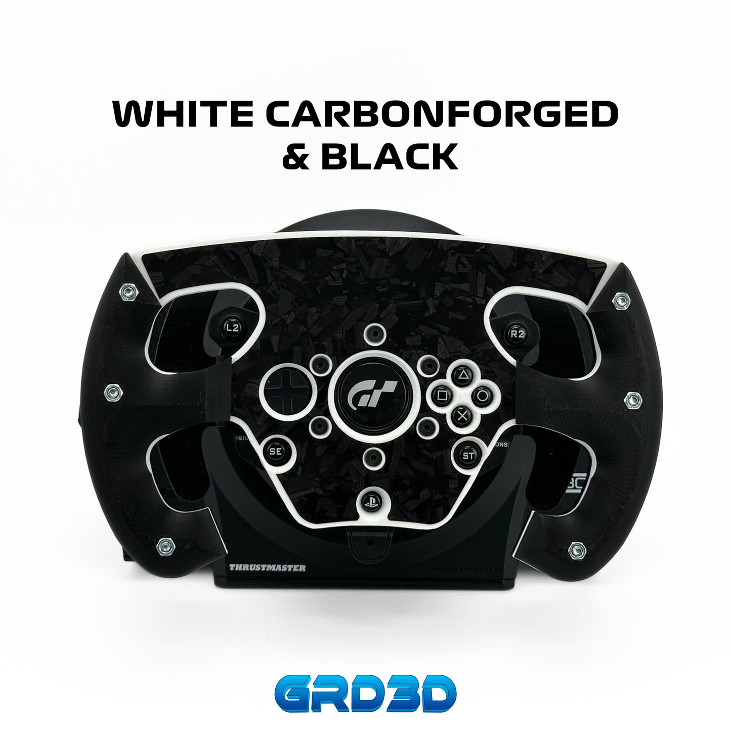 White Version F1 Open Wheel Mod for Thrustmaster T300