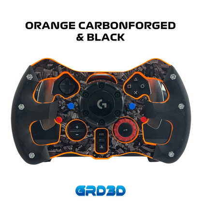 F1 Open Wheel Mod for Logitech G29 & G923 (PlayStation) Orange Version