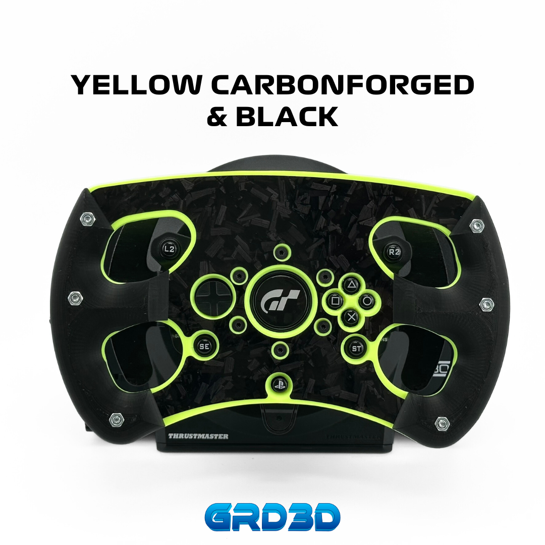 Yellow GT Open Wheel Mod for Thrustmaster T300