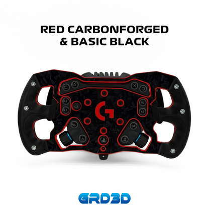 F1 Open Wheel Mod for Logitech RS50 Red Edition