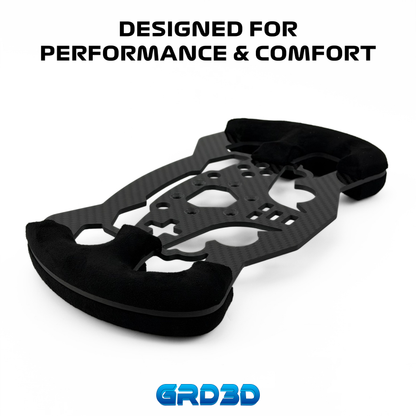 Carbon Fiber F1 Open Wheel Mod for Moza ES