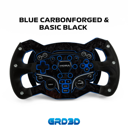 F1 Open Wheel Mod for Moza ES Blue Edition