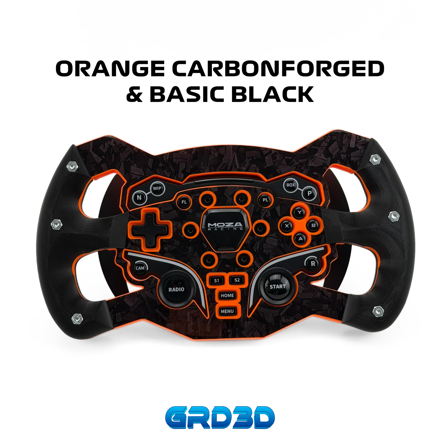 F1 Open Wheel Mod for Moza ES Orange Edition