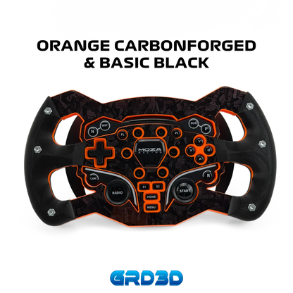 F1 Open Wheel Mod for Moza ES Orange Edition