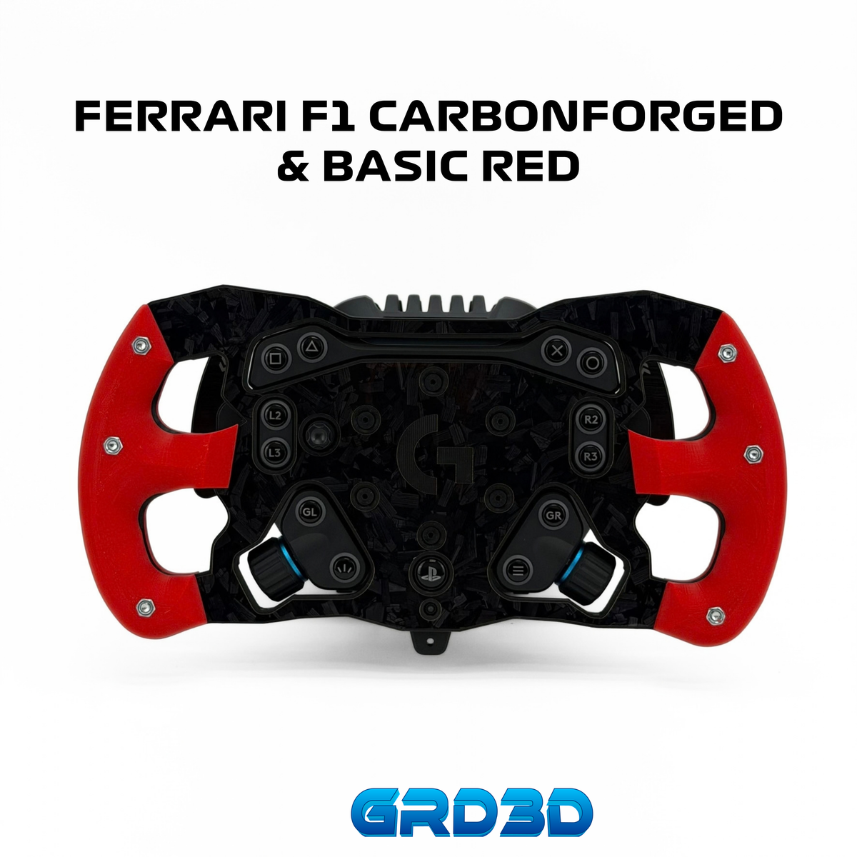 F1 Open Wheel Mod for Logitech RS50 Ferrari Edition