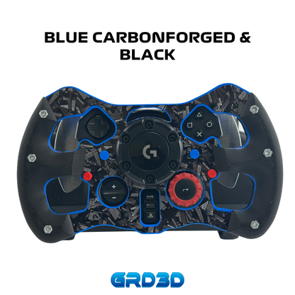 F1 Open Wheel Mod for Logitech G29 & G923 (PlayStation) Blue Version