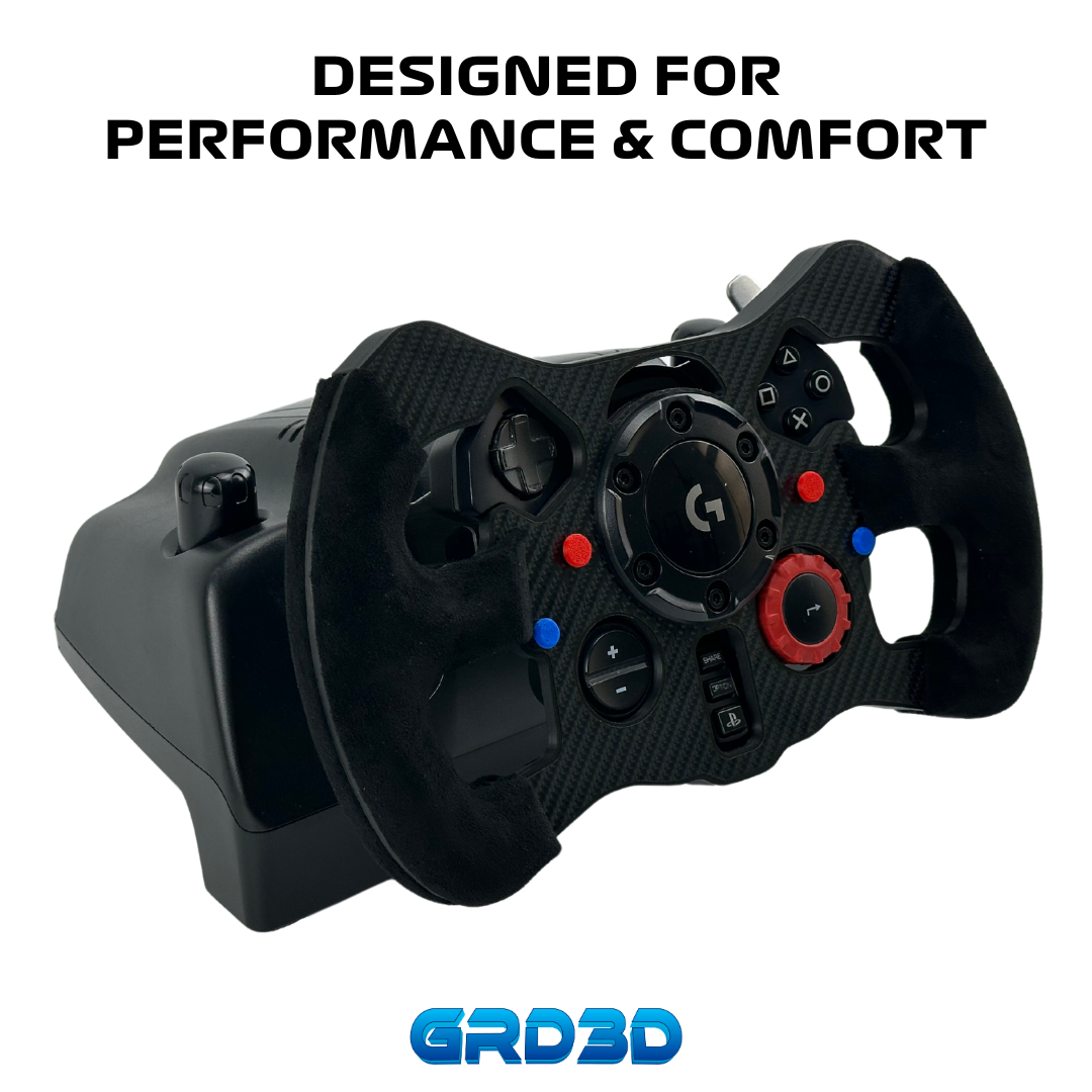 F1 Open Wheel Mod for Logitech G29 & G923 (PlayStation) Black Version